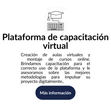 Plataforma de capacitación virtual