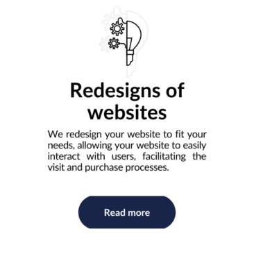 redesigns of websites